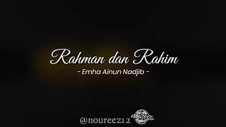 Caknun Bedanya Rohman Rohimnya Allah