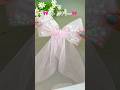 🎀DIY Pearl Bow#shorts #youtubeshorts #viral #DIY #Bow #PearlBow #Trending#craft #handmade
