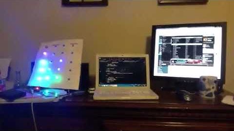 Arduino + Spectrum Shield + WS2801 LED