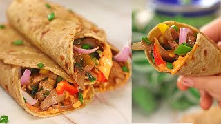 Ye Chicken Chilli Wraps Kha kar aapka nahi badhega wazan lekin pet zaroor bharega