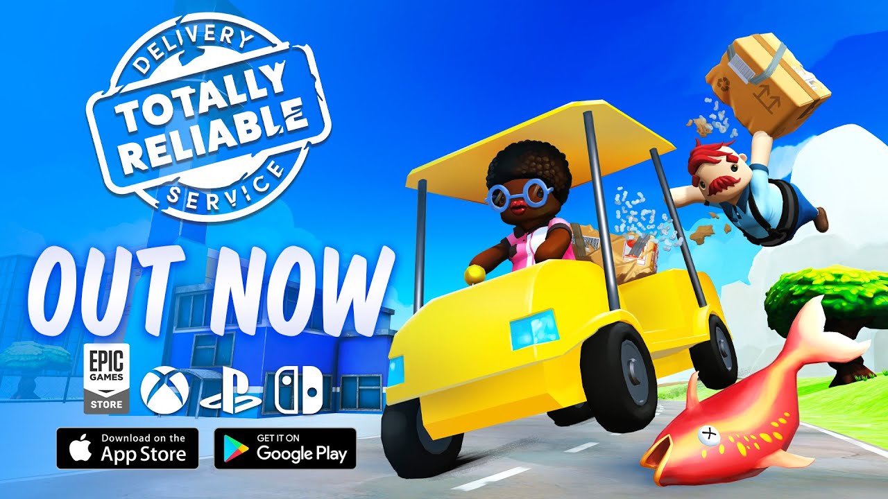 Totally Reliable Delivery Service - Launch Trailer (Xbox, PC, PS4, Switch, iOS, Android) - tinyBuildGAMES