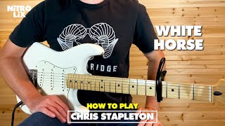 White Horse | Chris Stapleton | Guitar Lesson (Rhythm/Lead)
