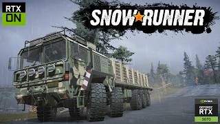 SnowRunner – Z2 Max Kat 10x10 Delivers Metal | We’ll Call It Operator Error | Coffs Harbour #offroad