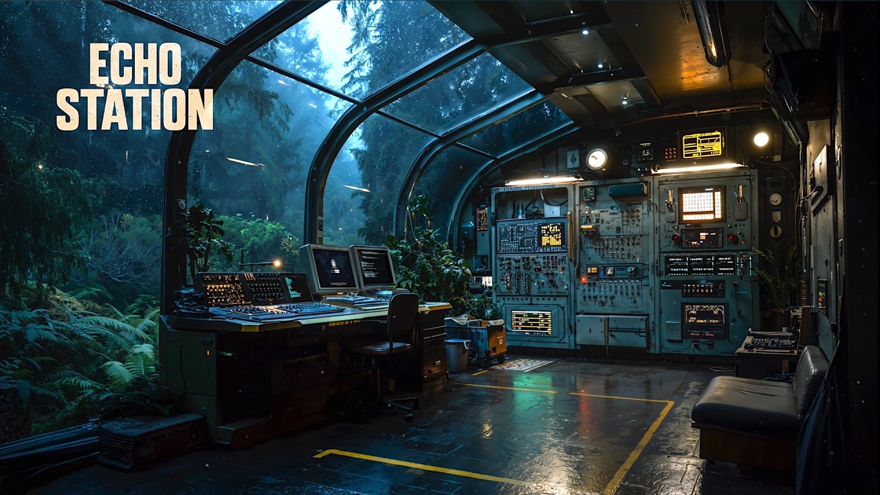 ECHO STATION 4 | Relaxing Sci-Fi Ambience
