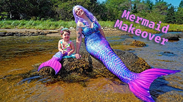 Giving a Mermaid Makeover Photoshoot - Behind the Scenes+ Vlog