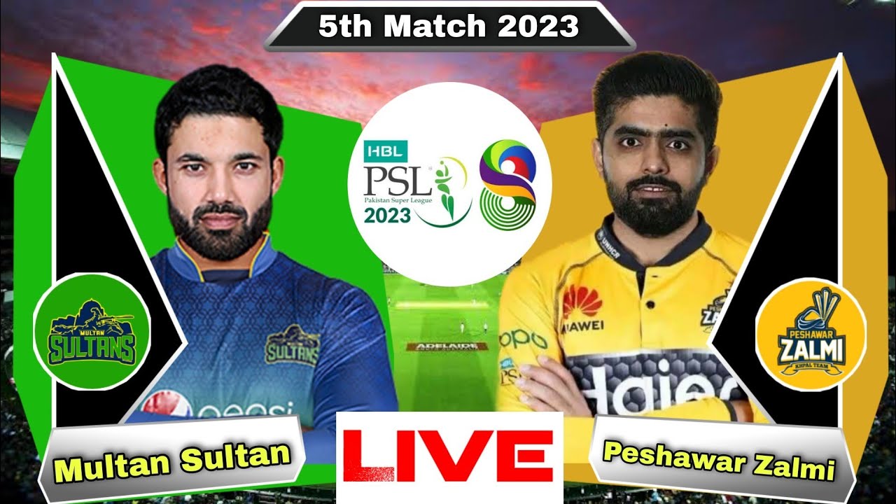 MUL vs PES PSL 2023 5th Match Prediction- Dream11 | Multan Sultan vs Peshawar Zalmi | Cricket Live