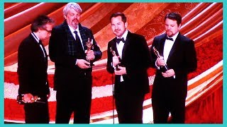 THE BEST ACHIEVEMENT IN VISUAL EFFECTS. OSCARS ACADEMY AWARD 2019