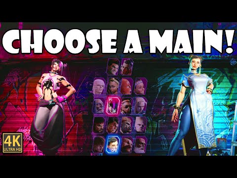 Street Fighter 6 – How to choose your Main Character!