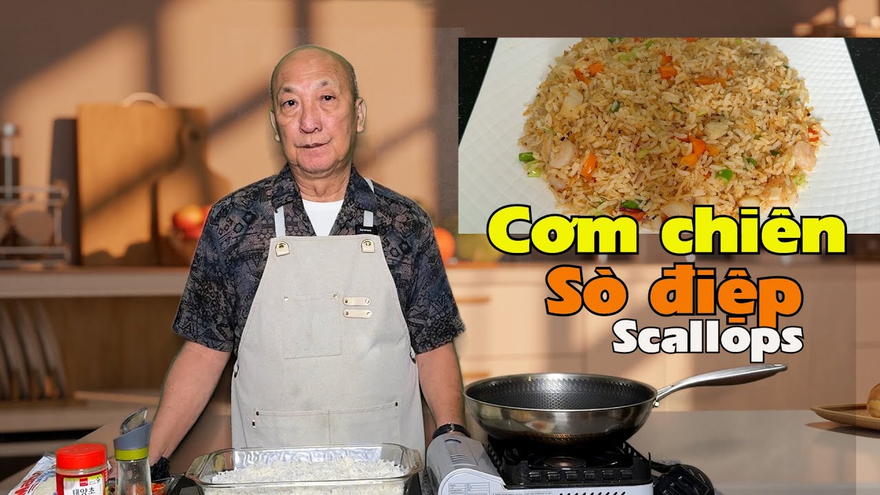 Cơm chiên sò điệp