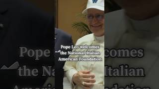 Pope Updates: Pope Leo XIV celebrates Italian American Immigrants at Vatican #vaticanlive