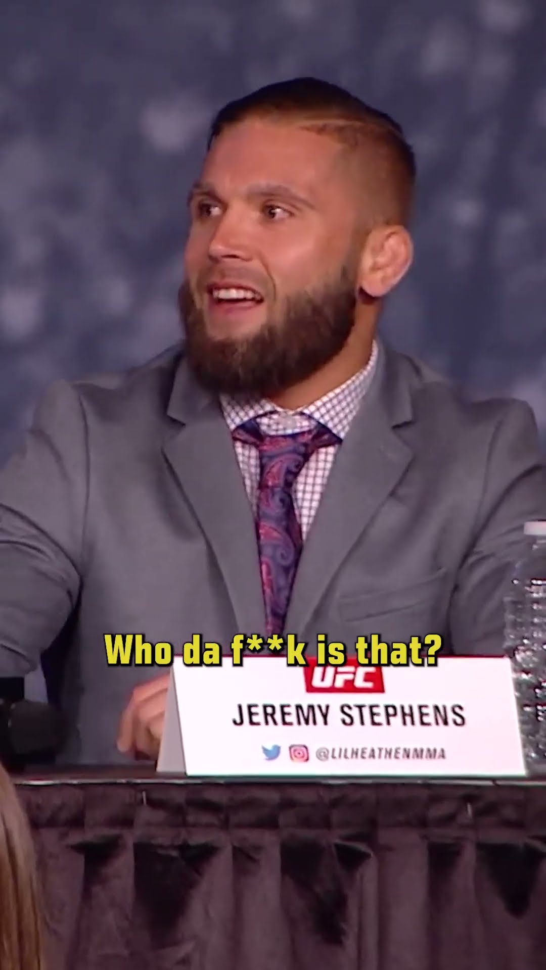 Who da fook is that guy? ? #ufc