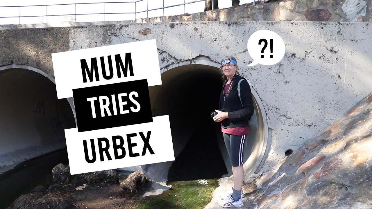 Mum Tries Urbex | Exploring the Best Storm Drain in Canberra?