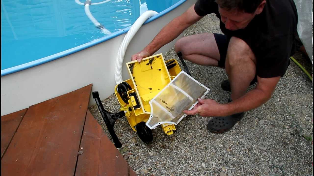Intex Automatic Pool Cleaner Youtube