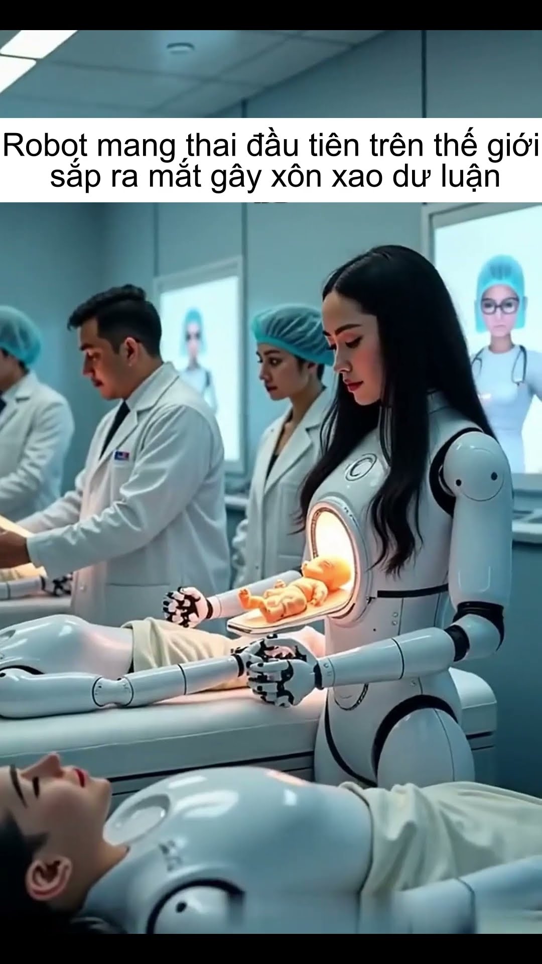 Robot mang thai – Cuộc cách mạng mới trong công nghệ sinh sản và các tranh cãi đạo đức