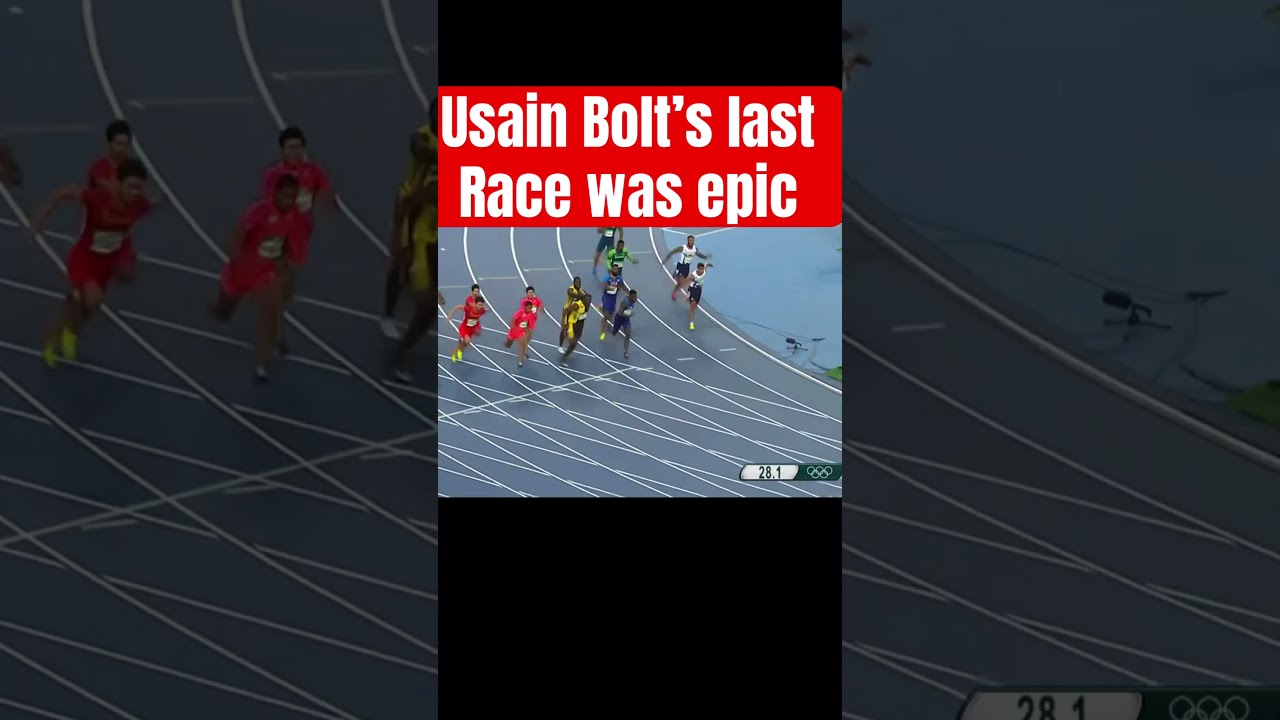 Usain Bolt S Last Race Was Epic