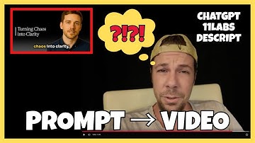 ChatGPT to ElevenLabs Voice Clone to Descript: These NEW AI Tools 100% Made My Video