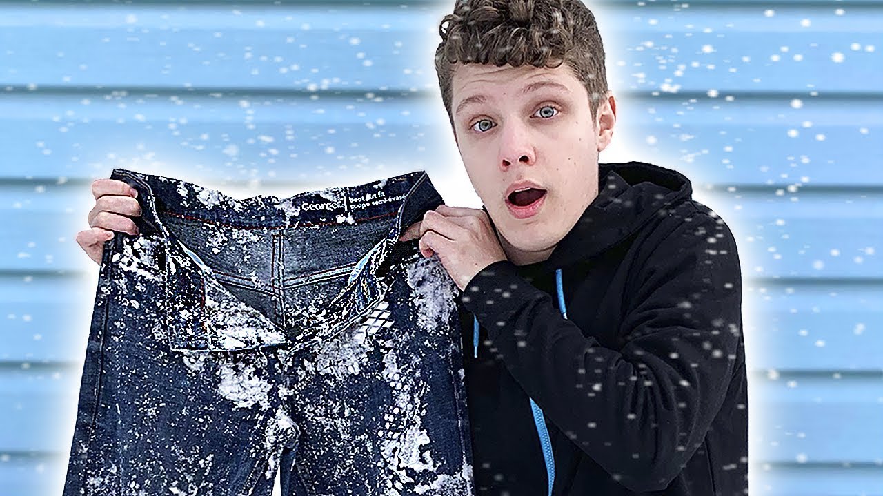 CONGELEI MINHAS ROUPAS? DESAFIO! 🇨🇦