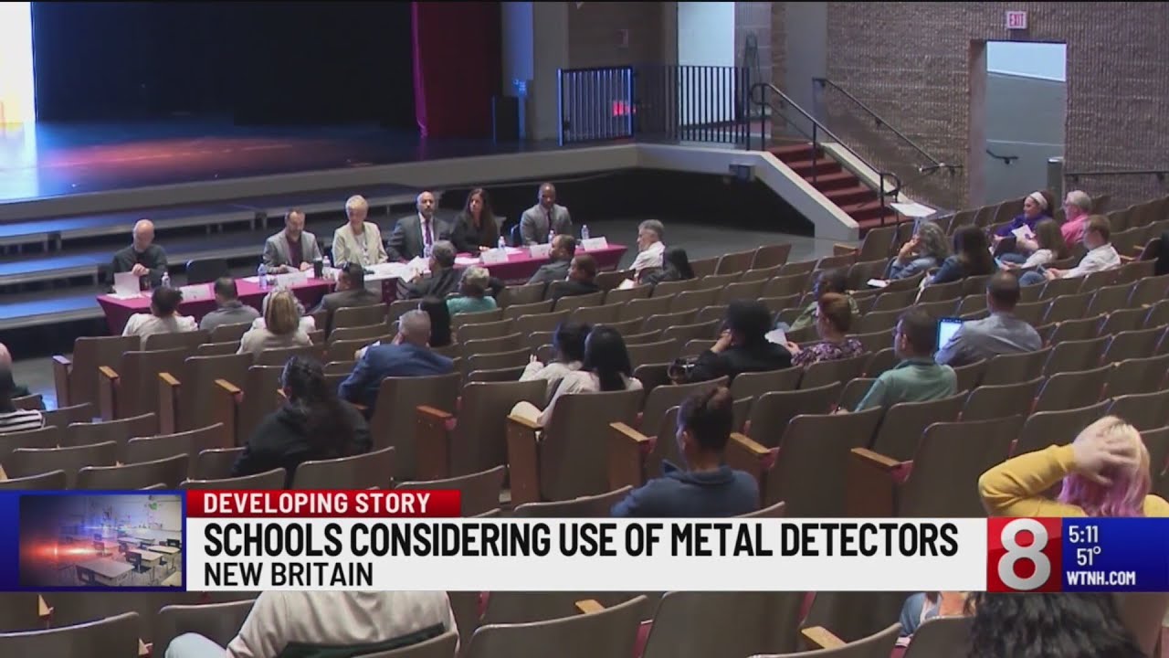 New Britain schools consider use of metal detectors after security ...