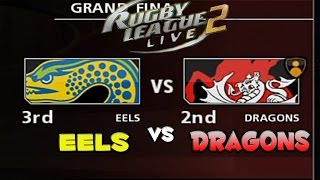 Rugby League Live 2 | Grand Final - Dragons Vs Eels