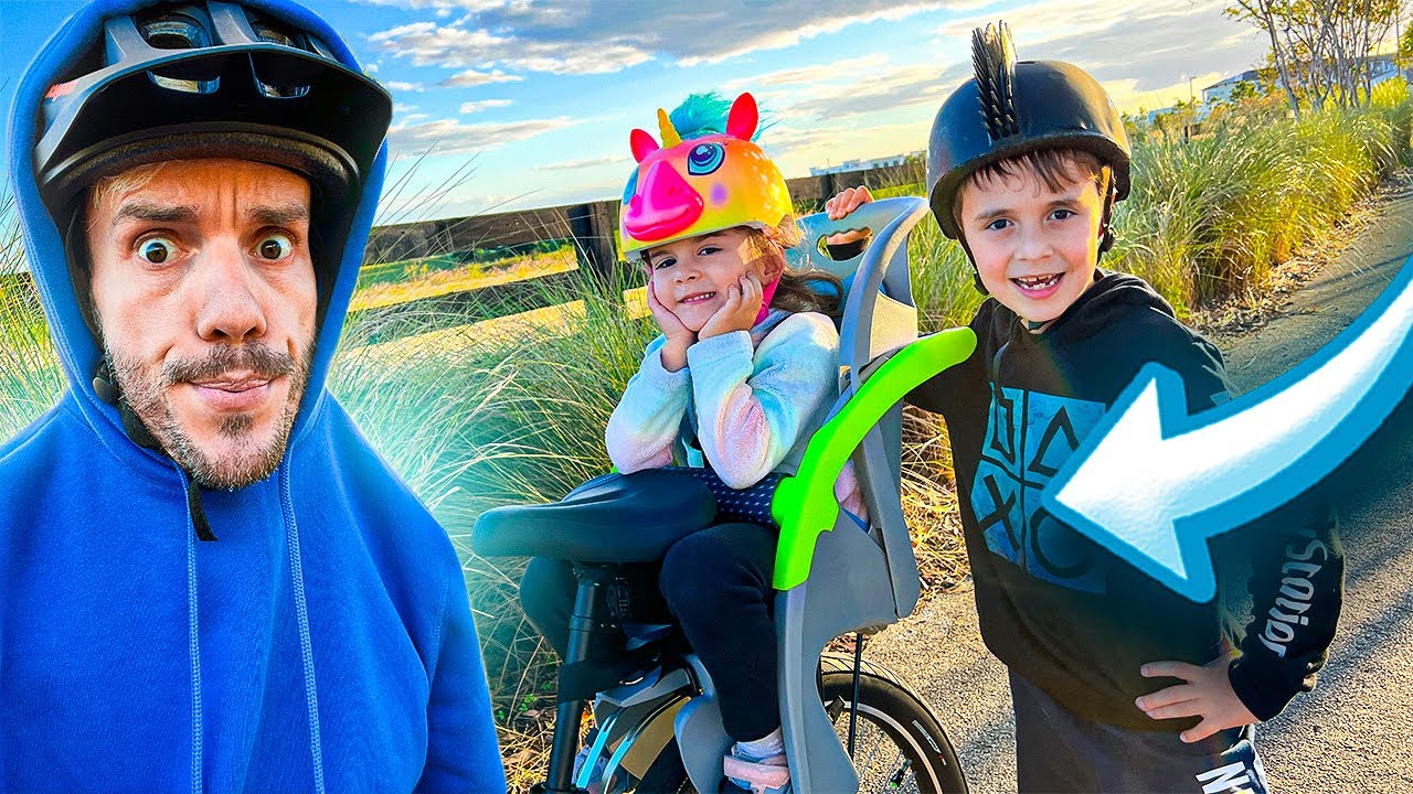 PASSEIO DE BICICLETA E CHUVA EM ORLANDO - Família Brancoala nos