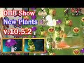 PVZ 2 10.5.2 - OBB Show New Plants Bamboo Spartan &amp; Scaredy Shroom - Download Link