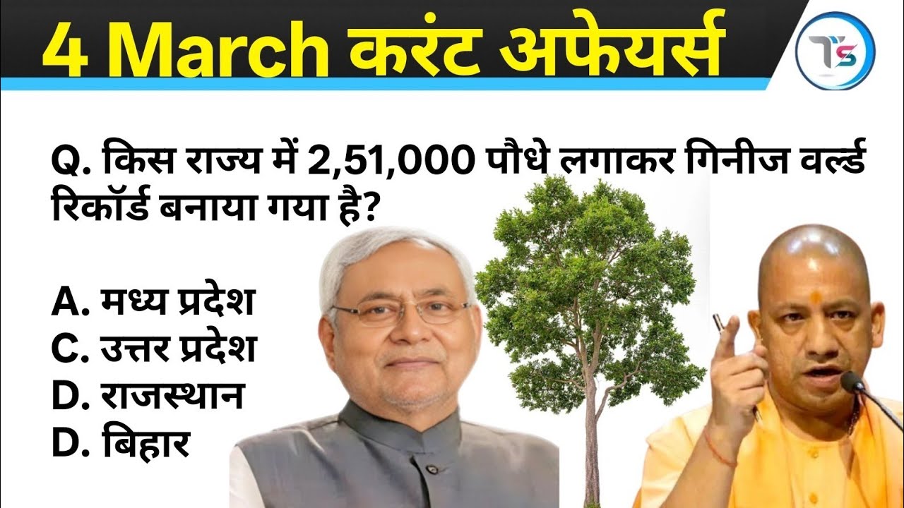 4 March 2026 Current Affairs Today | Today Current Affairs | Daily Current Affairs |Current GK