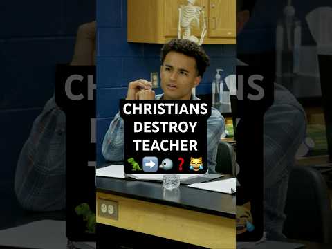 CHRISTIANS DESTROY TEACHER 🔥 #shorts