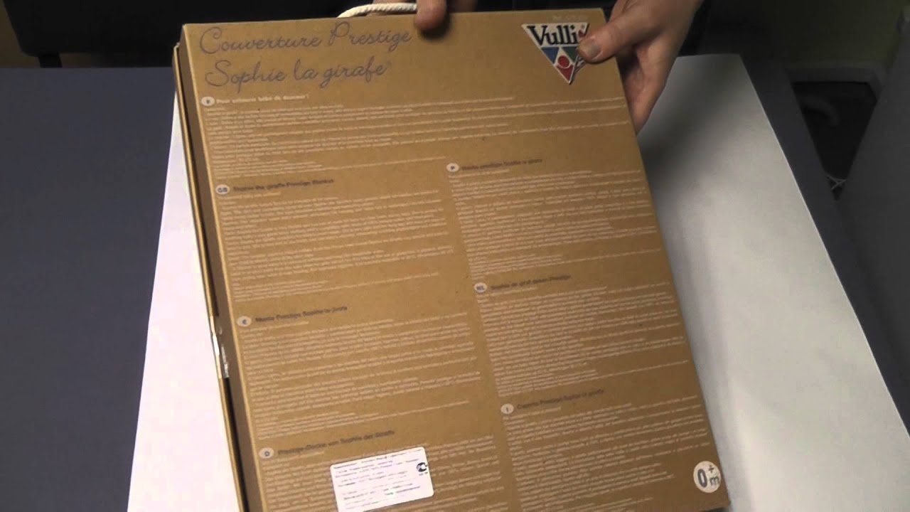 Vulli Набор жираф Софи с покрывалом