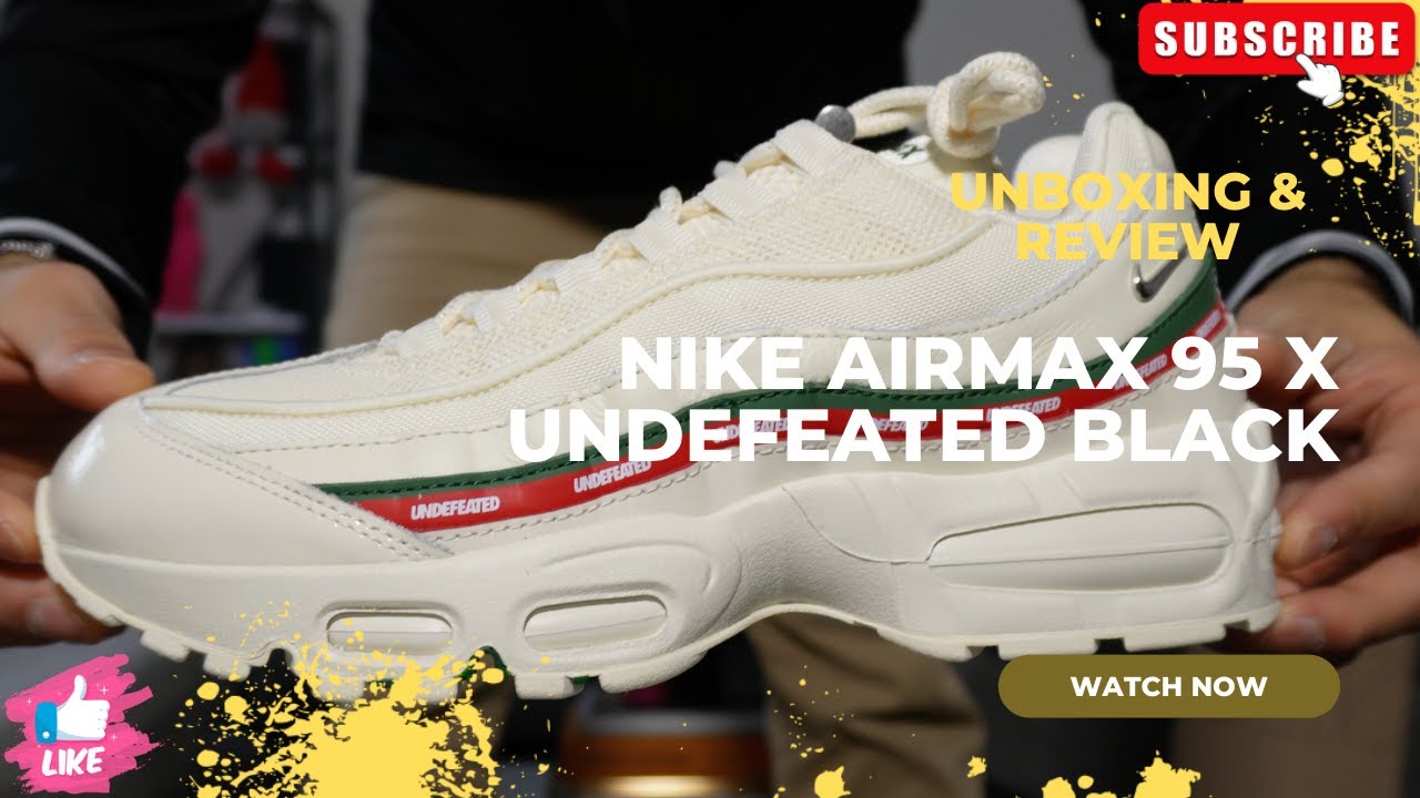 РАСПРОДАНО! | Распаковка и обзор кроссовок Nike Airmax 95 x Undefeated Beige | СМОТРИТЕ ПЕРЕД ПОК...
