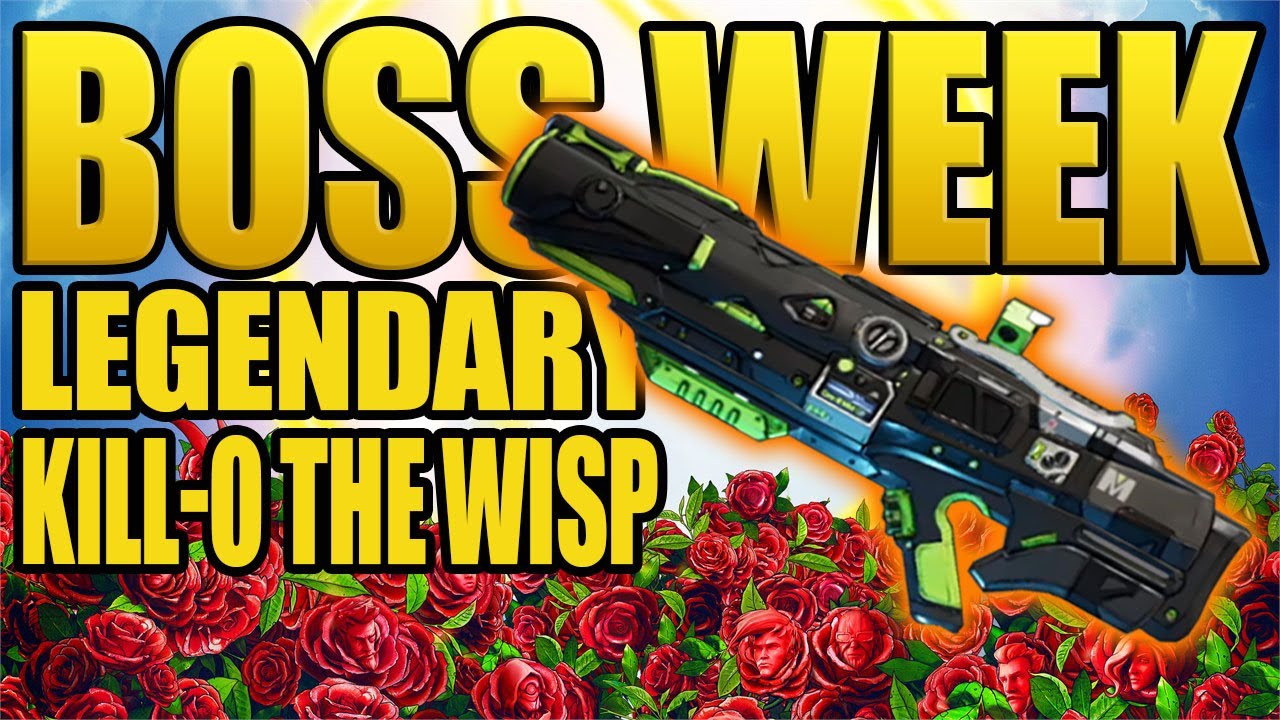 LEGENDARY KILL-O THE WISP - BOSS WEEK | RAMPAGER (Borderlands 3 Legendary Farming)