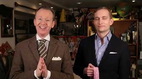 How to Tie an Ascot Cravat