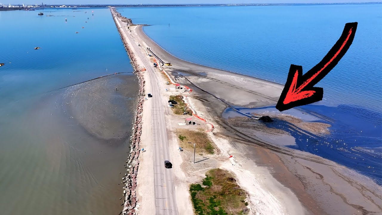Ultimate Galveston & Surrounding Bays & Landmarks Drone Tour 4k
