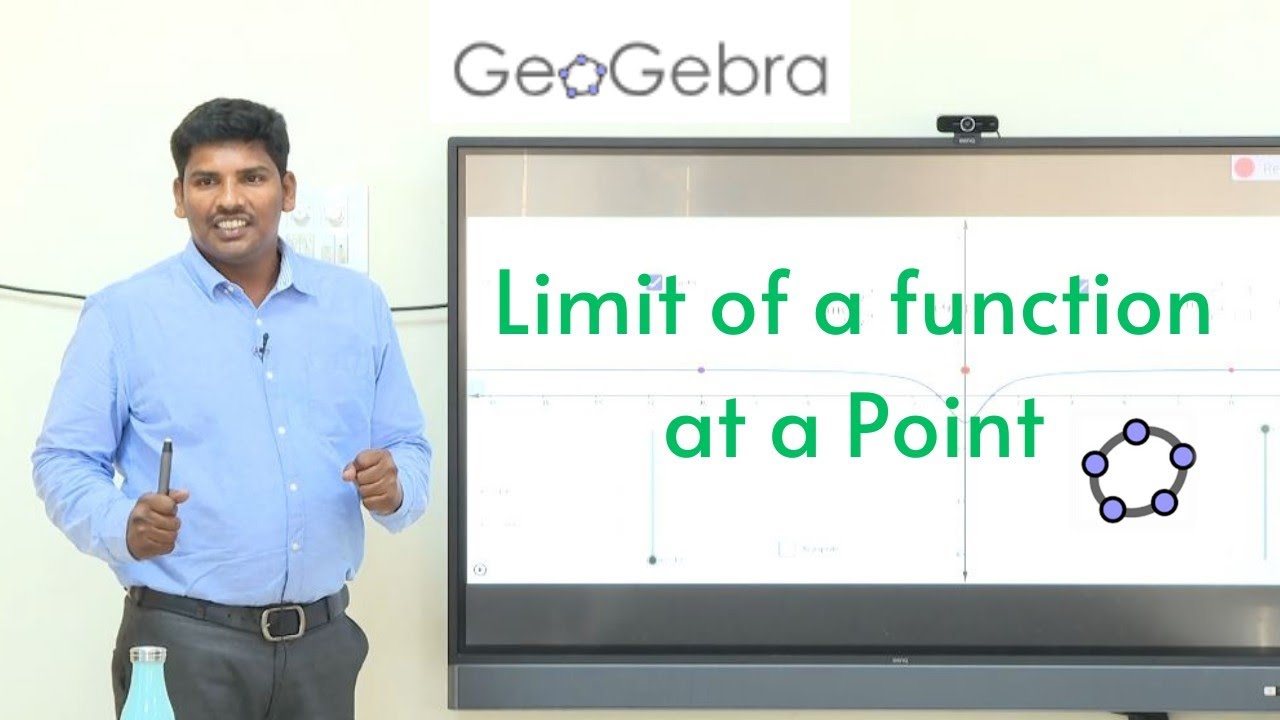 Concept of Limit of a function at a point | GeoGebra | Mathematics | 