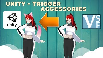 VroidStudio Unity Trigger Accessories with blendshapes