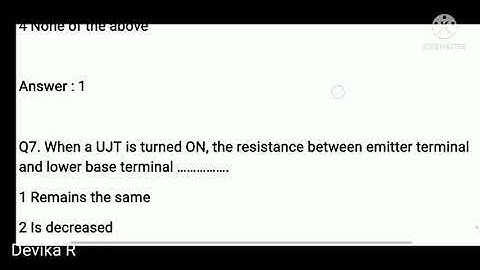 Power electronics MCQ 14 l TNEB AE l TRB polytechnic l GATE l TANCET Exam preparation