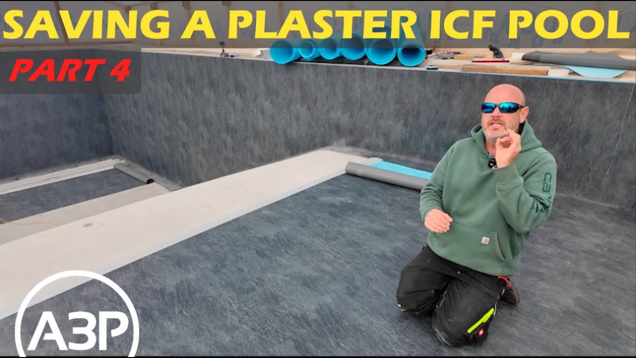 Спасение бассейна из ICF-блоков, эпизод 4: Соединение полов!!!