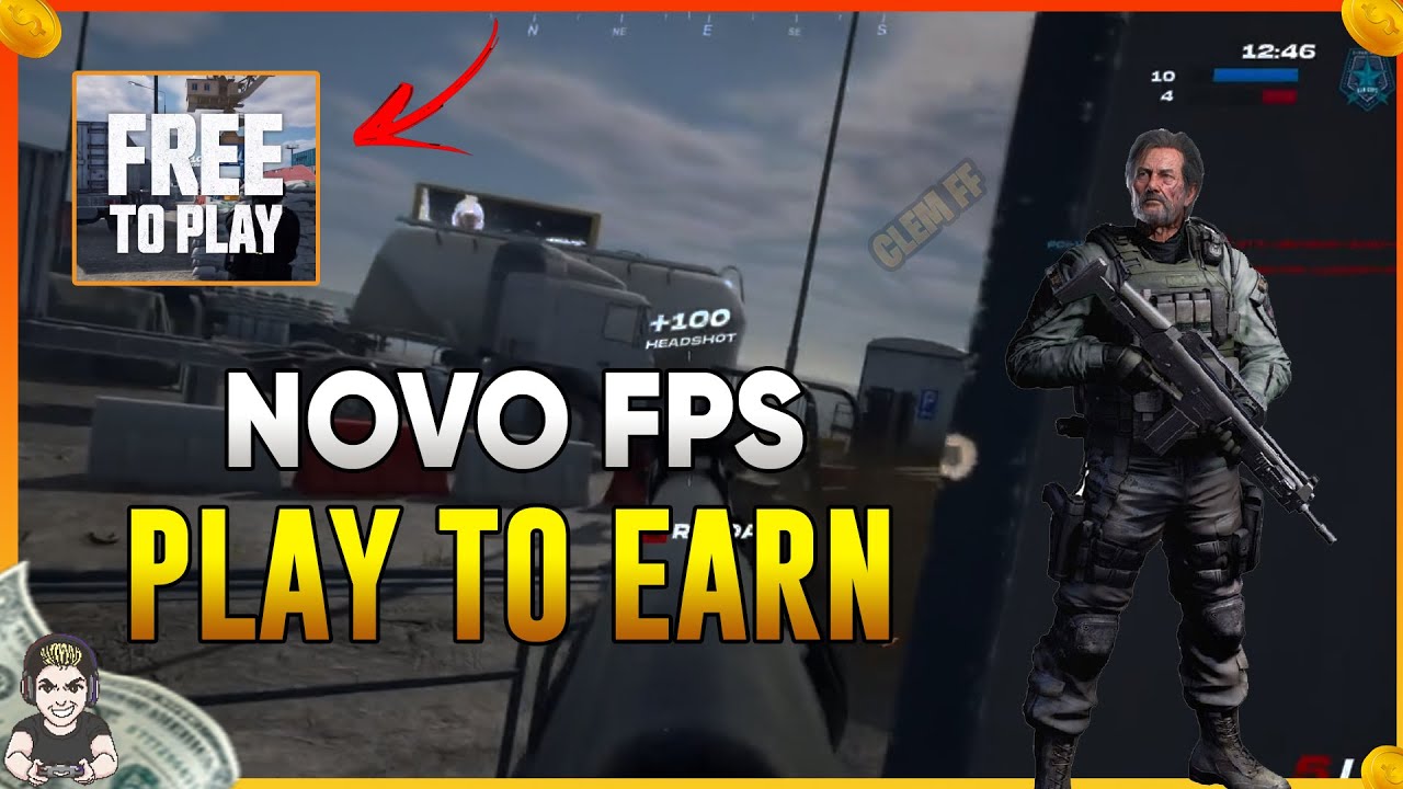 Play to Earn - JOGO FPS NFT PARA JOGAR E GANHAR DINHEIRO! (ev.io) 