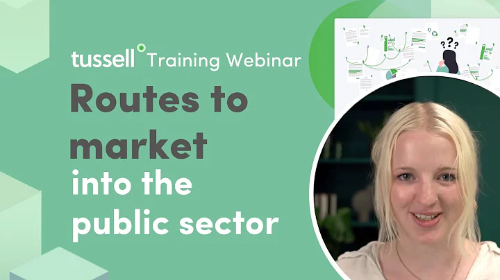 Routes to market into the public sector - Tussell ...