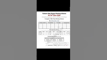 10th class Computer 2025 latest pairing scheme for tomorrow