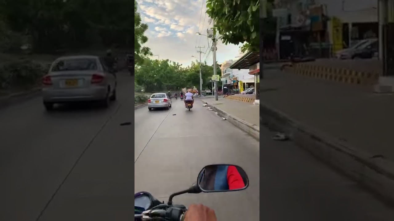 Moto taxi in Cartagena, Colombia