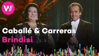 Verdi - Brindisi / Libiamo ne'lieti calici (José Carreras & Montserrat Caballé) | Live in 1989