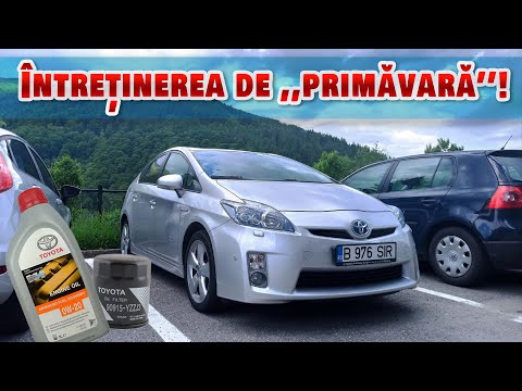 Toyota Prius: întreținerea de ”primăvară”