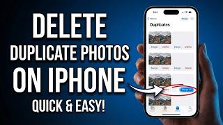 How to Delete Duplicate Photos on iPhone (2026 Photos App Update)