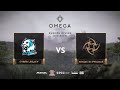 Cyber Legacy vs Ninjas in Pyjamas, OMEGA League: Europe, bo3, game 1 [Maelstorm & 4ce]