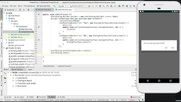 Add Exit Dialog In Android App || Convert Website Into Android App Part 8 || Android Studio