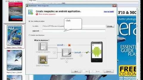 Android PDF Magzine Maker