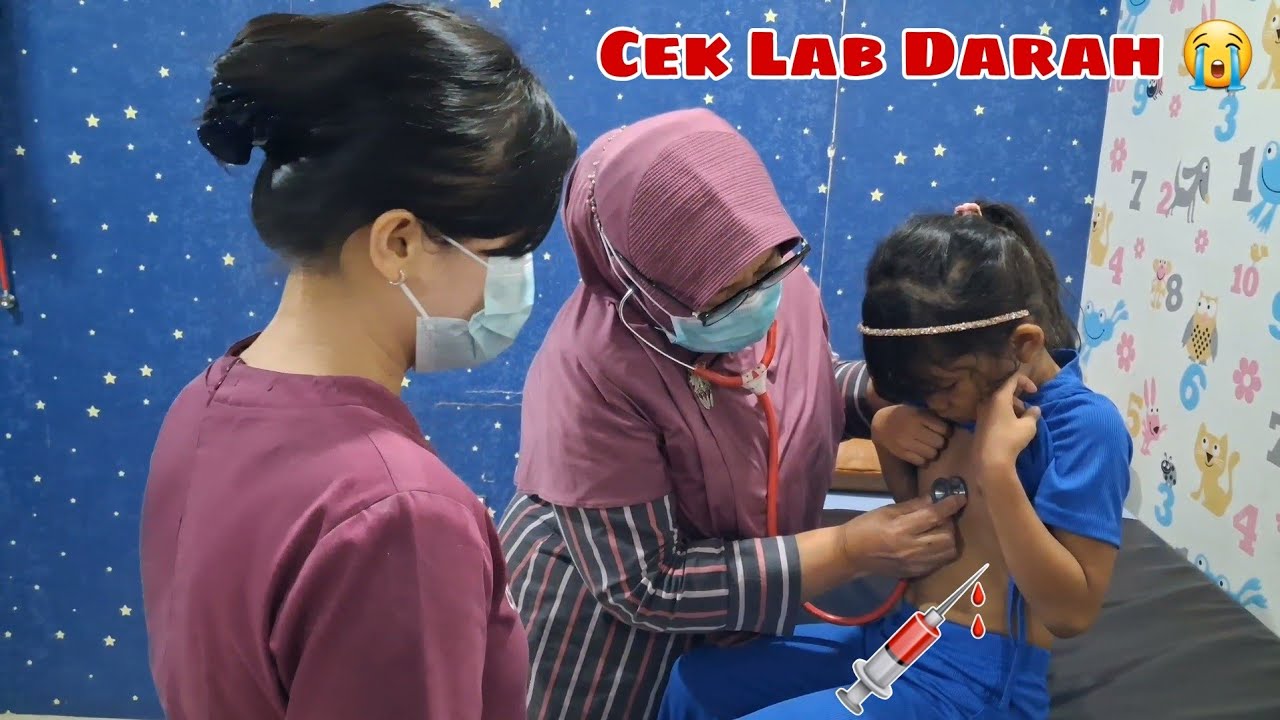 CEK LAB DARAH 😱 FATHIA NANGIS KEJER 😭 | QIFA AGUNG