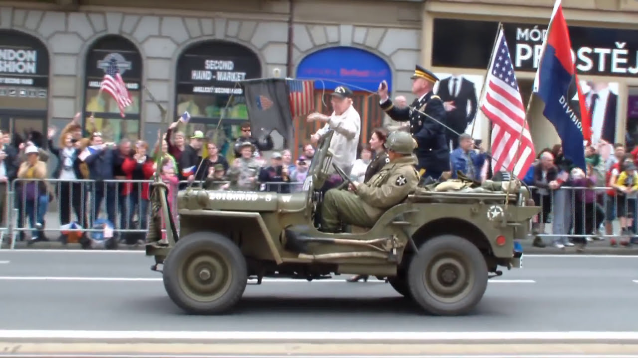 CONVOY OF LIBERTY 2017 - SLAVNOSTI SVOBODY - PLZEN 7.5.2017 army hrc