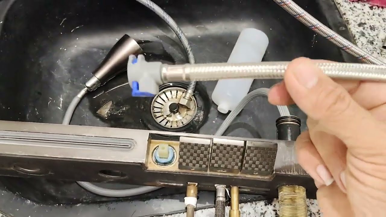 تجميع حوض مطبخ اسمارت زراير 