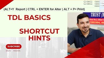 TDL Tutorial: Rajiv Mishra